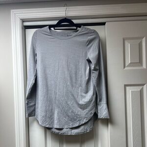 GAP Women's Gray Long Sleeve Tee